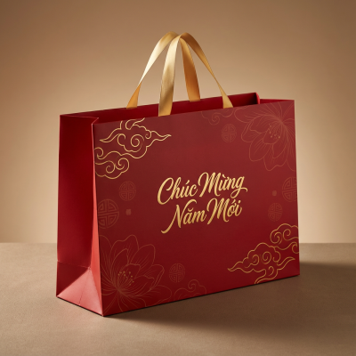 túi quà tết chúc mừng năm mới
