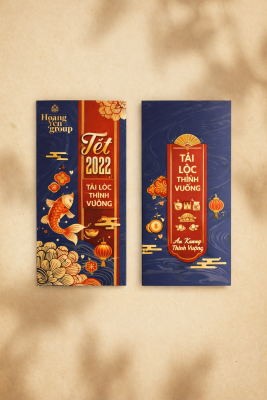 Bao lì xì Tết 2026 “Tài Lộc Thịnh Vượng”