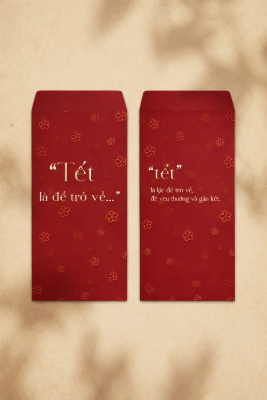 Bao lì xì Tết 2026 “Trở Về”