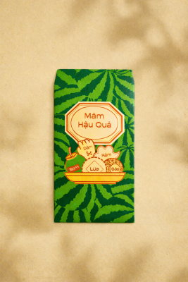 Bao lì xì Tết 2026 “Mâm Hậu Quả”